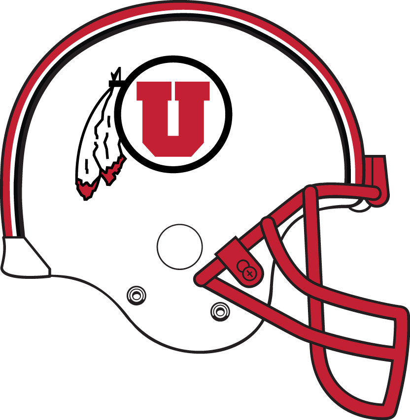 Utah Utes 2014-Pres Helmet Logo v3 diy iron on heat transfer